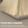 Stainless Steel Pyramid Table Lamp 3-Way Dimmable Bedside Lamp Nightstand Light