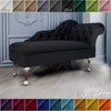 Chaise Lounge Chesterfield Sofa Black Accent Chair Lucian Tufted Longue