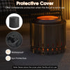 49 cm Smokeless Fire Pit Stainless Steel Wood Burning Firepit with Rain Cover