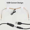 Bathroom Mirror Wall Mounted Hanging USB LED Light Make-up Bath Vanity Unit