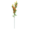 Grey Glass Vase Artificial Chrysanthemums Large 50cm Artificial Deluxe