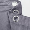 Thick Heavy Velvet Curtains Eyelet Ring Top Fully Lined PAIR of Ready Made Panel