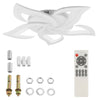 Modern Chandelier LED Lamp White Frame Ceiling Light Living Room Bedroom Lights