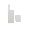 White Dressing Table Vanity Makeup Desk with 3 Drawers Mirror & Stool Bedroom /