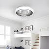 LED Ceiling Fan Light Dimmable Living Room 20 inch Lamp Pendant Smart Control
