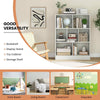 3-Tier Freestanding Storage Organizer 7-Cube Bookshelf with 2 Anti-Tipping Kits