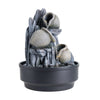Indoor Desktop LED Water Feature Fountain Home Decor Polyresin Waterfall Statues