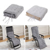 Sun Lounger Cushion Bench Chair Sunbed Garden Recliner Replacement Anti Slip UK