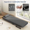 3-in-1 Convertible Sofa Bed Sleeper Chair Dark Grey