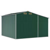 Lechnical Garden Shed Green 277x279x179 Galvanised Steel,Garden Storage W9C3