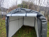 Garden Storage Shelter Bike Shed Log Store Bicycle Tent L: 2.2 xW: 1.55 xH: 1.6m