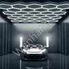 28x Hexagon LED Lighting Car Detail Home Garage Workshop Retail Without Border#