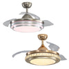 42" Ceiling Fan Light 6 Speed 3 Blades 3 Color Changing Chandelier Lamp w/Remote