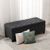 Upholstered Storage Ottoman Bench Chesterfield Bed End Hallway Seat Long Stool