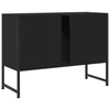 CIADAZ Bathroom Sink Cabinet Black 80x33x60 Engineered Wood, Under Sink H1G1