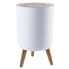 Trash Can Press Lid Nordic Waste Basket Dog Proof Waste Bin Kitchen Bathroom uk