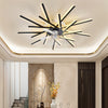 LED Ceiling Fan Light Dimmable Living Room Chandelier Lamp Remote Control 92cm