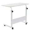 Adjustable Movable Over Bed Tray Bedside Laptop Computer Desk Table Trolley Sofa