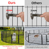 Huge Heavy Duty Dog Playpen Outdoor Garden Pet Enclosure Cage Puppy Kennel Fence