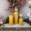 Metal Cylinder Plinth Pedestal Wedding Cake Dessert Flower Display Stand Party