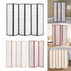 Room Divider Wall Solid Wood Screen 3/4/6 Panel Folding Partition Privacy Screen