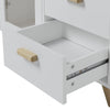 White Wooden Free Standing Cabinet Hallway Living Room Bedroom Shelf Drawer Door