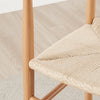 Lugar 2x Solid Beech Wooden Rope Dining Chairs