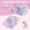 Modular Baby Couch w/Cushion& High-density Foam Filling-Unicorn