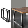 Industrial Metal Legs Furniture Feet Trapezoid Shaped Stand for Table Desk Bench