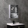 Bathroom Dimmable LED Light Up Mirror Cabinet W/ Storage/Demister/Sensor Switch