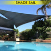 3.6M Heavy Duty Sun Shade Sail Garden Patio Awning Canopy UV Block Waterproof UK