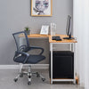 Computer Desk Office Study Workstation Metal Legs Home Corner Table Stand MDF