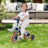 4 in 1 Kids Push Tricycle Toddler Trike Baby Training Balance Bike w/Push Handle