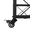 Industrial Vintage Bar Serving Cart Mobile Kitchen Wood Metal Serving Trolley UK