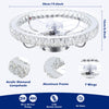 Crystal LED Ceiling Fan Lights Living Room Chandelier Lamp with Remote Lhpjwsdjm