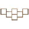 Wall Shelf Artisian Oak 159x18x66 cm Engineered Wood