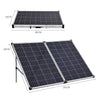 100W 12V Portable Folding Solar Panel Kit For Car/Caravan/Power station/Camping
