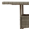 Gecheer Garden Table Dining Table Patio Bistro Tables with Acacia Wood T5Y8