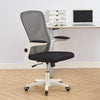 Home Office Chair Computer Mesh Desk Chair with Adjustable Arms and Height White