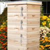 4 Tier Langstroth Beehive Box Beekeeping Honey Wooden Bee Hive Beekeeper Tool