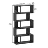 Industrial Bookshelf Bookcase Storage Shelving Unit for Living Room Bedroom