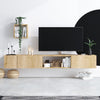 AVIOR TV Stand / TV Cabinet / TV Unit 180 cm / 3-Door / 6-Shelf / Sapphire Oak