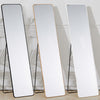 Arched/ Rectangle Framed Mirror Wall Mounted Standing Makeup Full-length Mirror