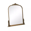 Large Arch Antique Gold Ornate Overmantle Leaner Vintage Mirror 152cm x 128cm