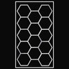Hexagon LED Lighting Car Detail Garage Workshop Retail Lighting Gym Yzdxkkqmvycj