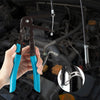 9-Piece Hose Clamp Pliers Set Flexible Spring-Loaded Long Nose Pliers in Carbon