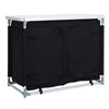 Portable Camping Kitchen Table Picnic Folding Cabinet Kitchen Camping Desk UK