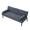 Panana Fabric Sofa Bed Sofabed with Drink Holders Recliner Free Bolster Cushions