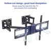 Corner TV Wall Bracket Mount Full Motion Articulating Arms for 32-65inch