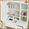 Dressing Table Stool Set With 7 Drawers Mirror Makeup Desk Vanity Table Bedroom